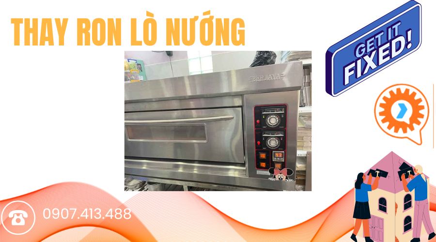 Dấu hiệu nhận biết ron lò nướng đã hỏng