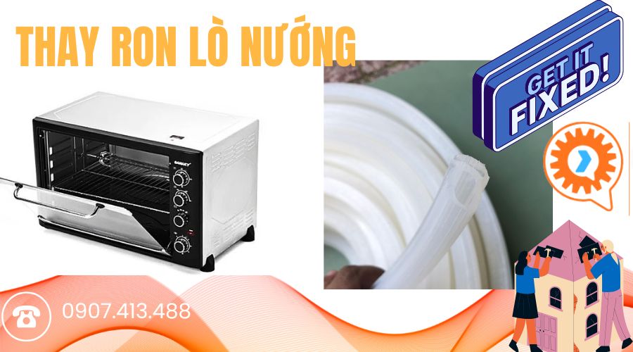 Tác hại khi không thay ron lò nướng kịp thời