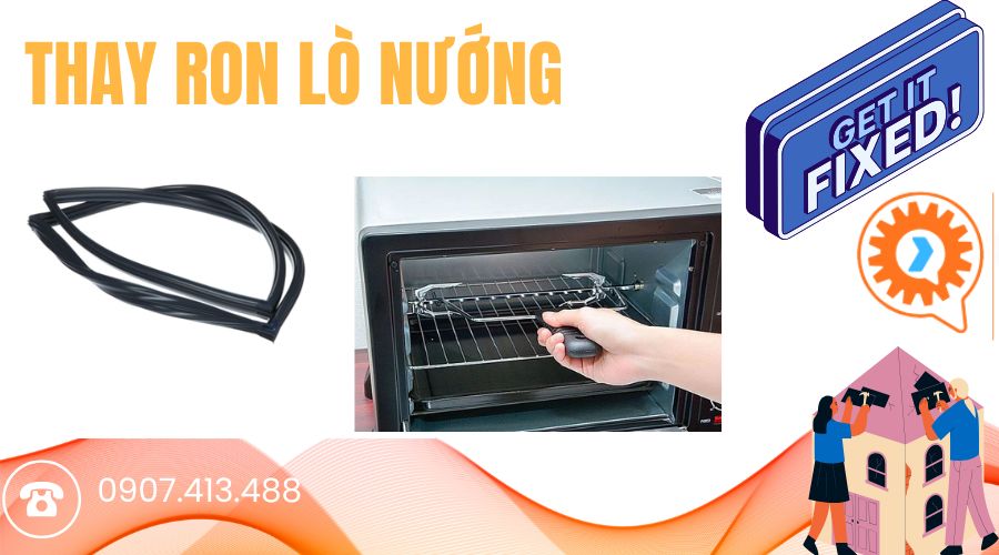 Thay Ron Lò Nướng Tại Nhà
