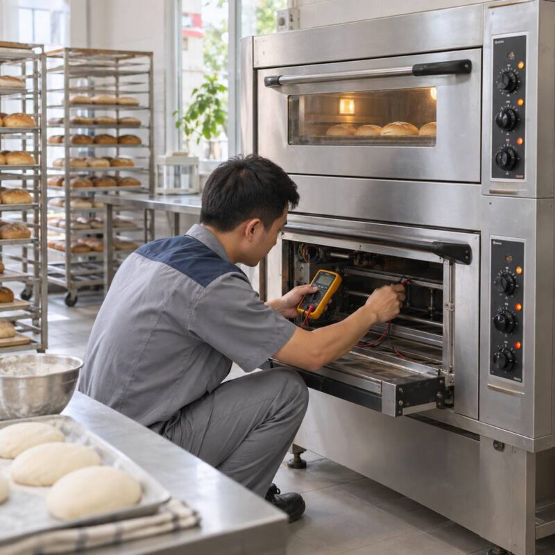 Sửa lò nướng tầng công nghiệp